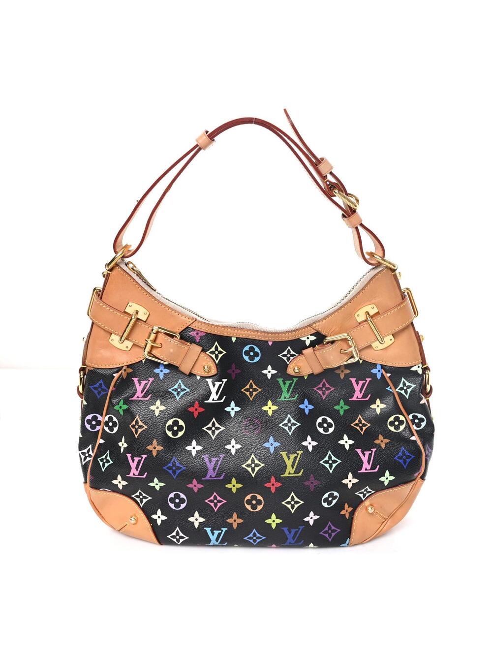 Louis Vuitton Multicolor Greta Black #321847L15B